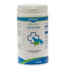 Canina Petvital Biotin-Tabs вітаміни для шкіри та шерсті 100 г/50 таб.