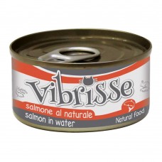 VIBRISSE вологий корм для котів з лососем у власному соці 70 г