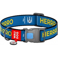 Collar WAUDOG Nylon нейлоновий нашийник "Патрон" з QR паспортом для собак XXL