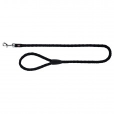 Trixie Cavo повідець для тварин міні та середніх порід чорного кольору розмір: S-M 1м/12мм