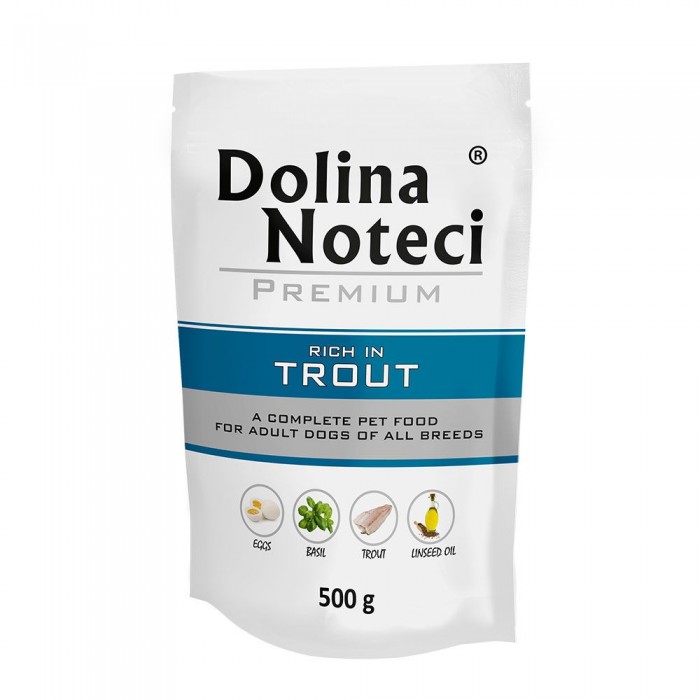 Dolina Noteci Premium вологий корм для собак з фореллю 500 г