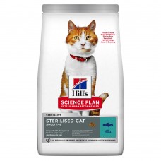 Hill's SP Adult Sterilised Cat Tuna сухий корм для стерилізованих кішок з тунцем 1,5 кг 