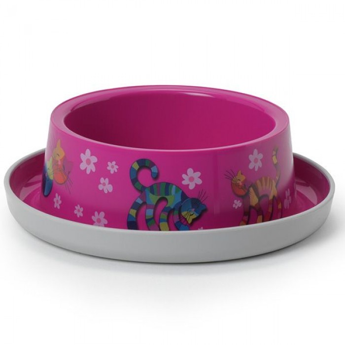 Moderna Trendy Dinner Friends Forever миска для котів (рожева) 350мл