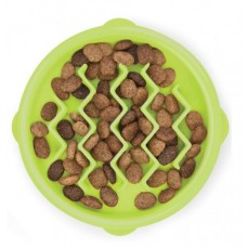 Petstages Cat Fun Feeder Wave Grn SM миска-лабіринт для котів (салатова)
