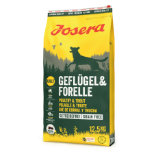 Josera Geflügel & Forelle cухий беззерновий корм з птицею і фореллю для дорослих собак 12,5 кг