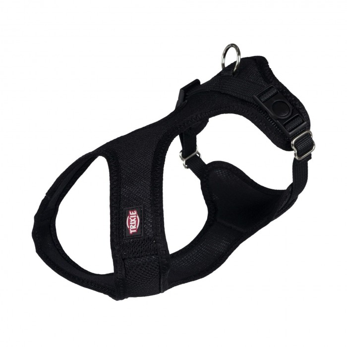 Trixie Soft м'яка шлея для собак міні порід (чорна) S 33-50см/20мм
