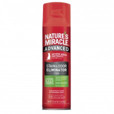 Nature's Miracle "Advanced Stain and Odor Eliminator" аерозоль-піна з посиленою формулою для видалення плям та запахів від котів 518 мл