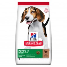 Hill’s SP Puppy Medium Breed сухий корм для цуценят середніх порід з ягням і рисом 2,5 кг