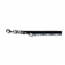 Trixie Silver Reflect повідець-перестьожка для собак середніх та великих порід світловідбивний (сірий) M-L 2м/20мм