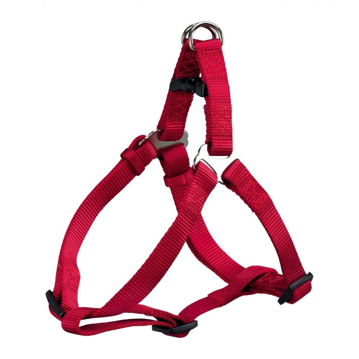 Trixie Premium шлея-петля для собак мініатюрних та міні порід червоного кольору розмір: XS–S 30–40см/10мм