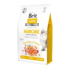 Brit Care Cat GF Haircare Healthy and Shiny  Coat, 2кг (здоров'я шкіри та шерсті)