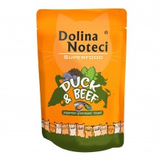 Dolina Noteci Superfood вологий корм з качкою і яловичиною для котів 85 г