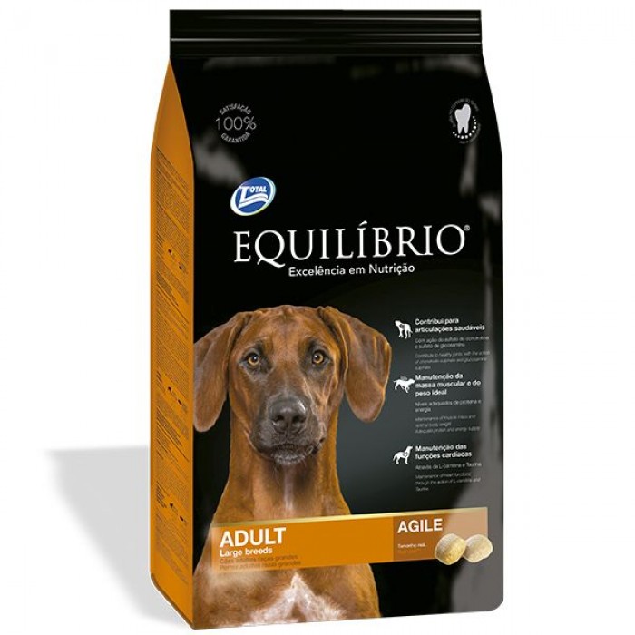 Equilibrio Adult Large Breed сухий корм для дорослих собак великих та гігантських порід з куркою 4,4кг