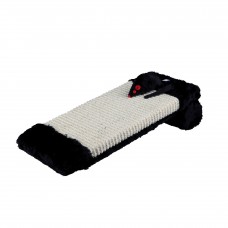 Trixie кігтеточка для котів дошка з валиком та іграшкою чорна 15×35 см