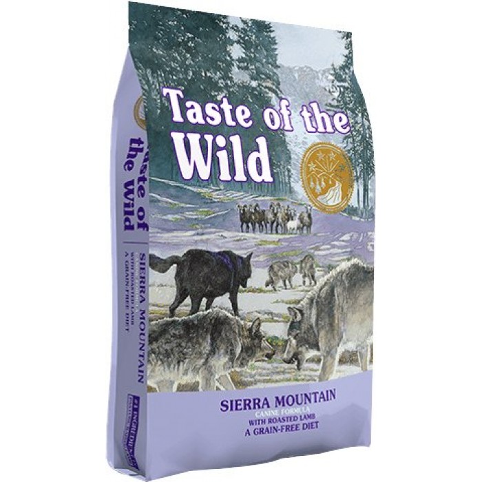Taste of the Wild Sierra Mountain Canine Formula сухий корм для собак з ягням 12,2 кг