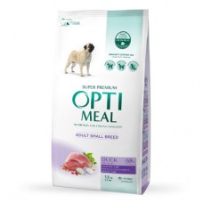 Optimeal Dog Adult Small сухий корм для собак малих порід з качкою 1,5 кг