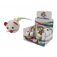 Croci іграшка для котів "Миша Ріо" (біла)