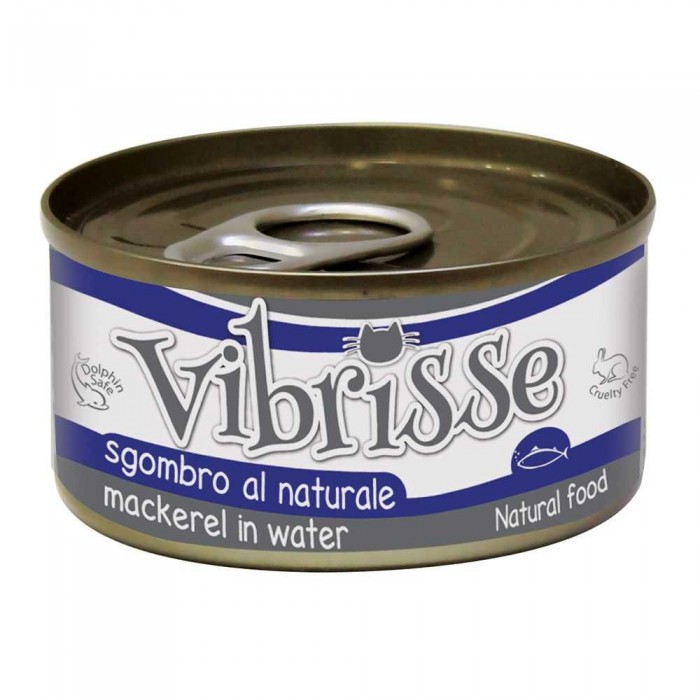 VIBRISSE вологий корм для котів з філе макрелі 70 г