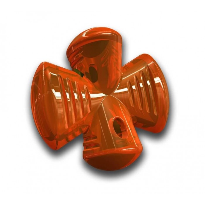 Bionic Opaque Stuffer іграшка для ласощів для собак середніх порід (помаранчева)