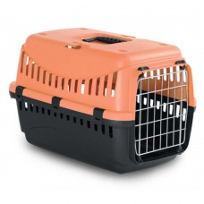 Bergamo Gipsy 1 Small Melone переноска з металевими дверцятами для котів та собак до 6 кг (персикова)