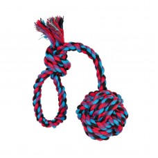 Trixie іграшка для собак м'яч із каната на мотузці 5,5 см/30 см