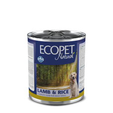 Farmina Ecopet Natural Dog Lamb & Rice вологий корм для дорослих собак з ягням 300 г
