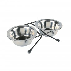 Trixie Eat on Feet стійка з 2 мисками для собак 2 шт. 0,2 л/10 см