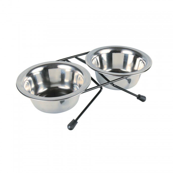 Trixie Eat on Feet стійка з 2 мисками для собак 2 шт. 0,2 л/10 см