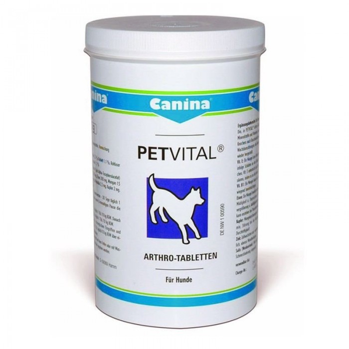Canina Petvital Arthro-Tabl вітаміни для суглобів 180 г/180 таб.