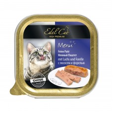 Edel Cat Паштет із лососем і фореллю для котів​ 100g