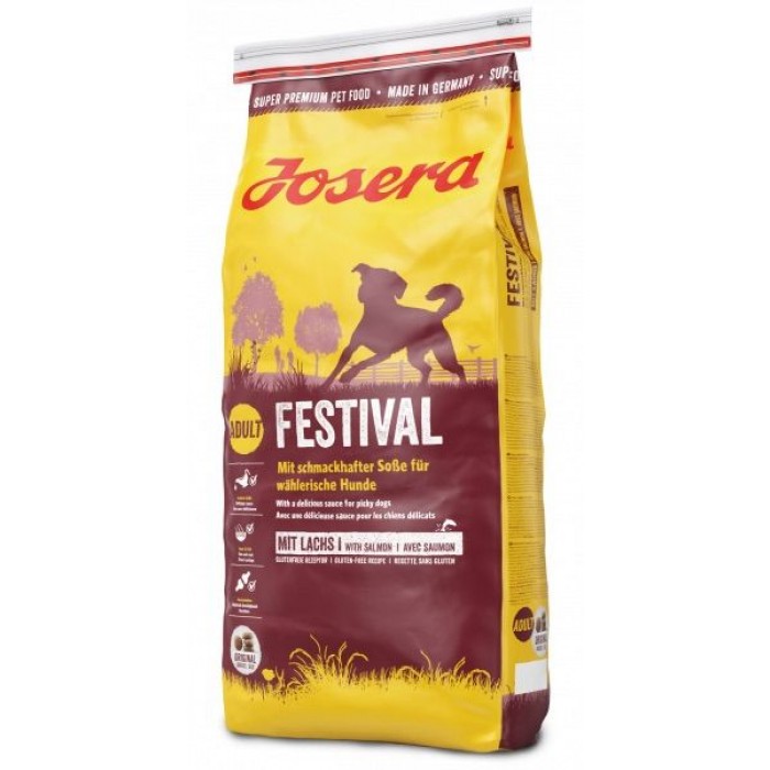 Josera Festival сухий корм з соусом для вибагливих собак 12,5 кг