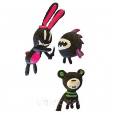 Croci Horror іграшка для собак "Казкові тварини страшилки" з пищалкою 10-15 см