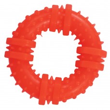 AGILITY іграшка для собак кільце з шипами (помаранчеве) 9 см