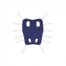 Collar Teremok №1,5 післяопераційна попона для собак (синя) 