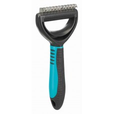 Trixie ковтуноріз універсальний з широкими зубцями для догляду за шерстю собак і котів 7х18см