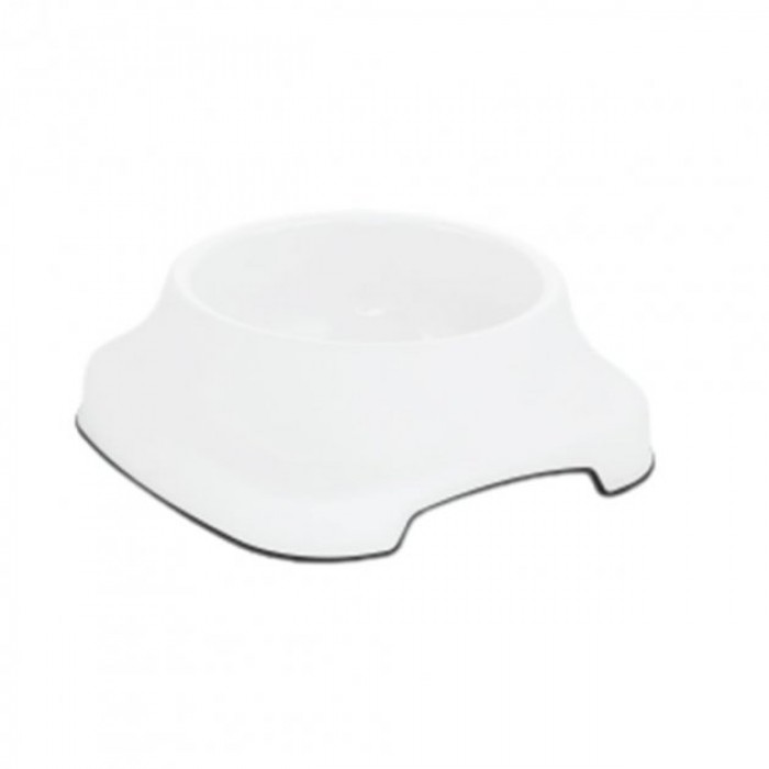 Irak Plast пластикова миска для собак (біла) 1 л