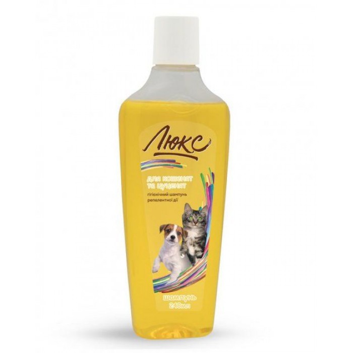 ProVET Природа Люкс шампунь репелентної дії  від зовнішніх паразитів для цуценят та кошенят 240 мл