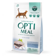 Optimeal Adult Cat Cod Fish сухий корм для котів з тріскою 0,7 кг