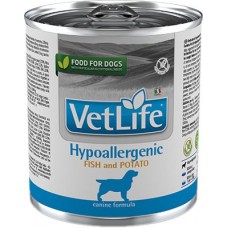 Farmina Vet Life Hypoallergenic Fish & Potato вологий дієтичний корм для собак при харчовій алергії 300 г