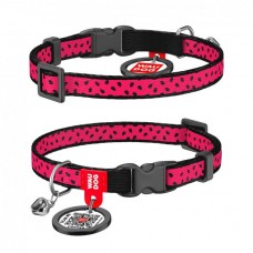 Collar WAUDOG Nylon нейлоновий нашийник "Кавун" з QR паспортом для собак XS