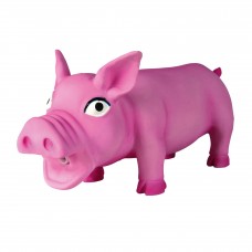 Trixie іграшка для собак порося хрюкаюче з пищалкою 32 см