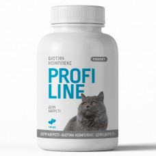 Provet Profiline Біотин Комплекс для шерсті котів 180 табл.