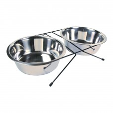Trixie Eat on Feet стійка з 2 мисками для собак низька 2 шт. 2,8 л/24 см