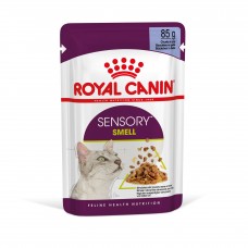 ROYAL CANIN SENSORY SMELL вологий корм для дорослих котів в желе 85г