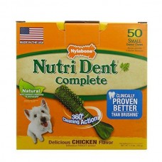 Nylabone Nutri Dent Chicken Small ласощі зі смаком курки для собак малих порід 50шт/уп (7см)