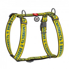 Collar WAUDOG Nylon Н-подібна шлея "Сміливість" з QR-паспортом для собак M