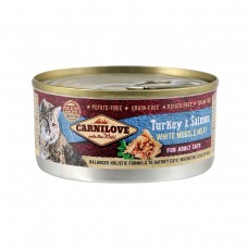 Carnilove Cat з індичкою та лососем для котів 100g