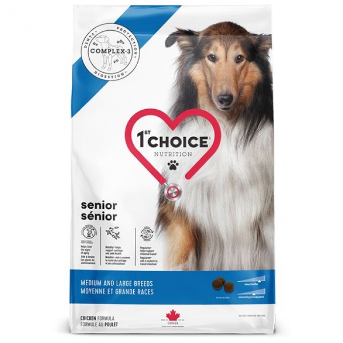1st Choice Senior Medium and Large Сhicken сухий корм для собак похилого віку великих порід 12 кг