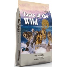 Taste of the Wild Wetlands Canine Formula сухий корм для собак з качкою та перепілкою 2 кг