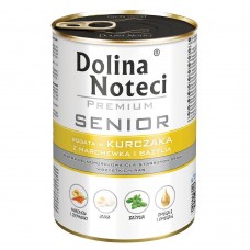 Dolina Noteci Premium Senior для літніх собак з куркою, морквою та базиліком 400 г